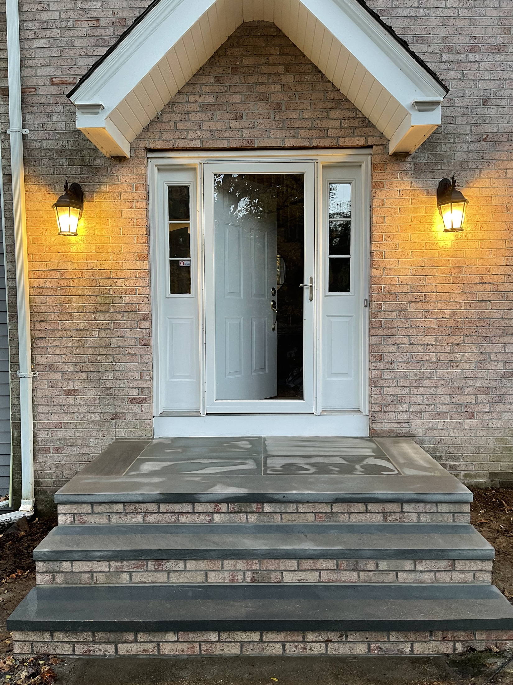 CDK Masonry Front & Entry Steps