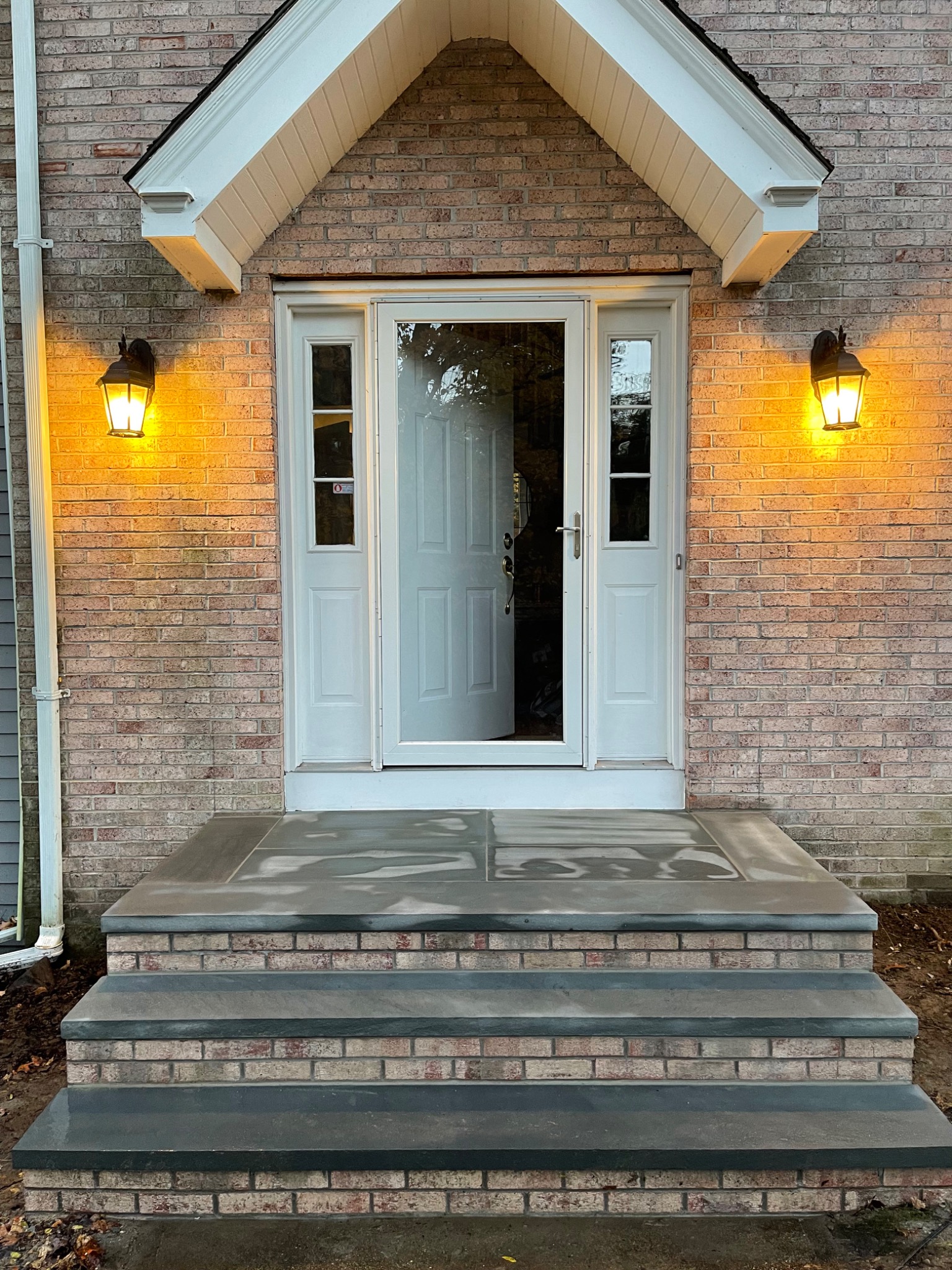 Front and entry steps