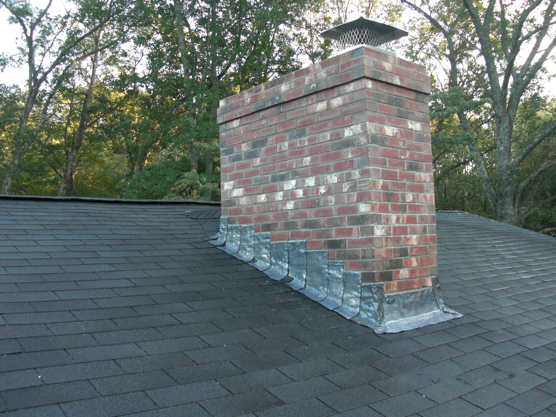 Brick Chimney Rebuild — Lincoln, MA
